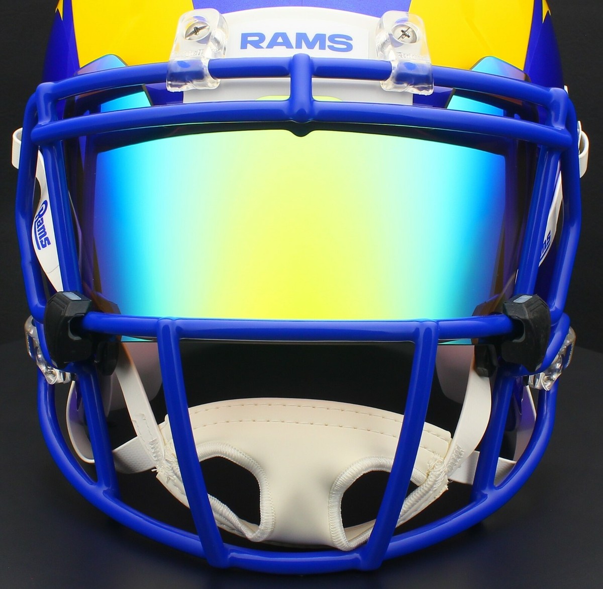 Visor Smart Football Helmet LOS ANGELES RAMS NFL Football