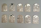 1978 Hamilton Mint 1 Oz Ten Commandments, Silver Ingot .999, Limited Edition