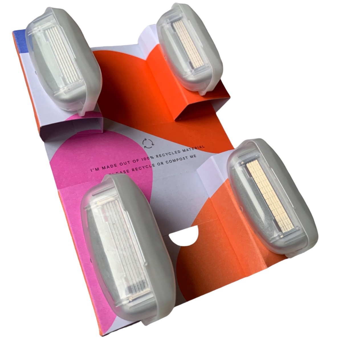 4 Billie Replacement Razor 5 Blades Brand New Refill Head 