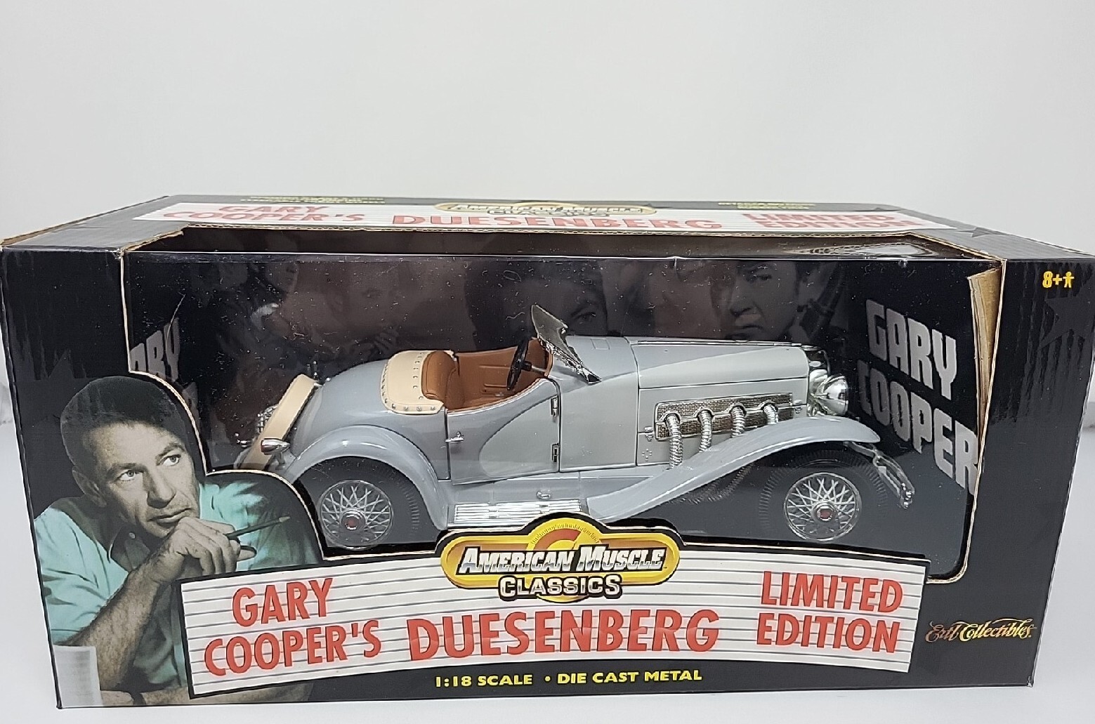 Solido 1/43 DUESENBERG J SPIDER (GARRY COOPER) – Metalowy Model, Oryginalne Pudełko!