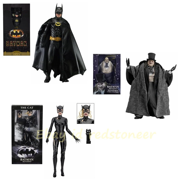 NECA Catwoman Penguin Batman Returns 3 in 1 Bundle 1 4 18