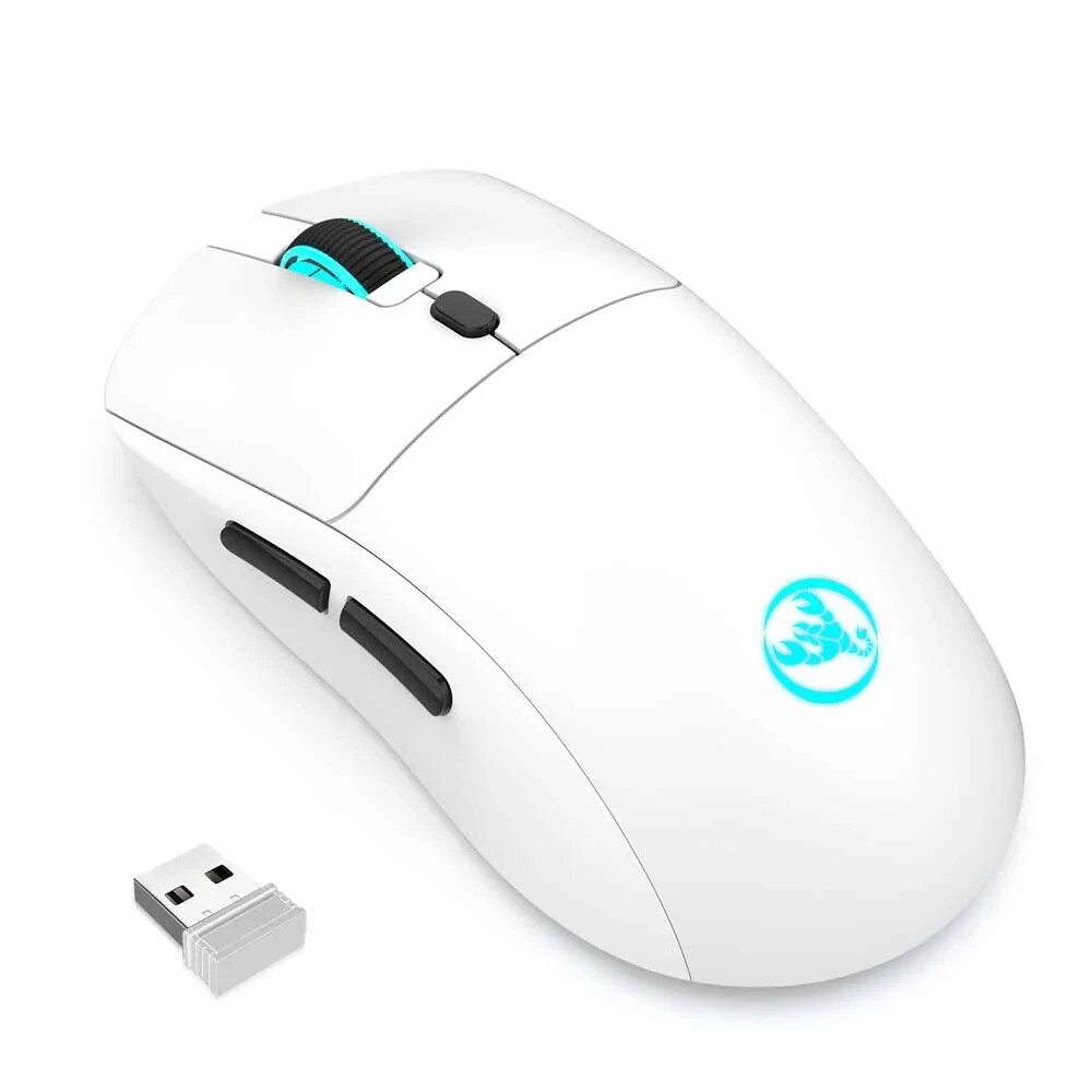 Rechargeable 2.4G Wireless Gaming Mouse with Adjustable DPI Settings