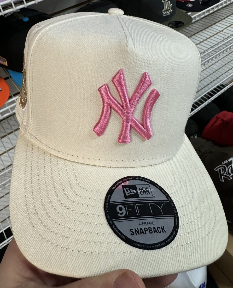 New Era New York Yankees 9Fifty Snapback Hat A Frame Ivory