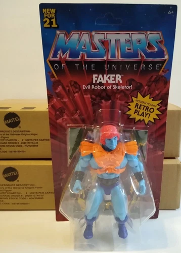 Mattel Masters of the Universe Origins FAKER Action Figure MOTU MOC