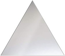3" Triangle Mirror Acrylic Value Pack of 50 Discs for Arts and Crafts Plastic DI