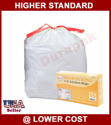 trash bags smaller than 13 gallon