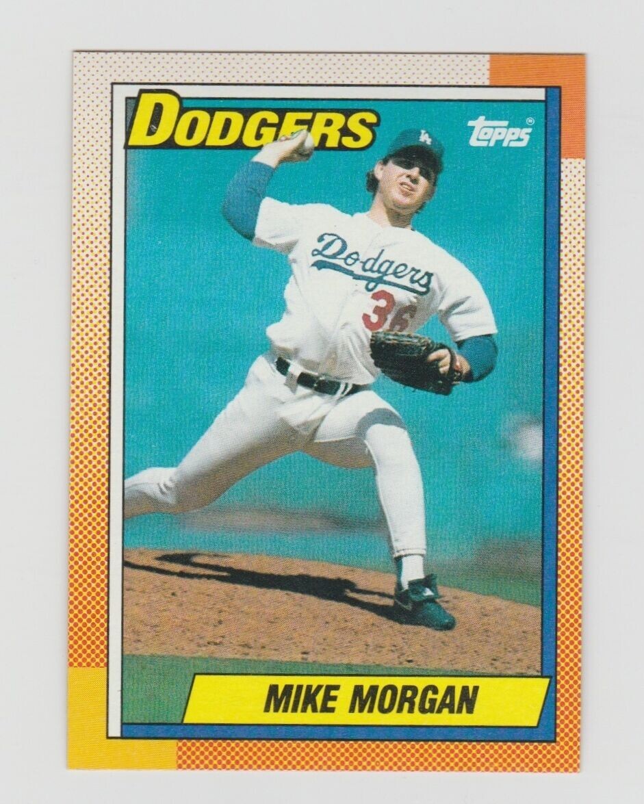 Mike Morgan Dodgers 1990 Topps #367