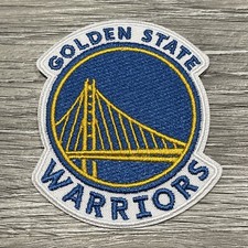 Golden State Warriors Patch Embroidered Iron 2.85x2.5 Inch