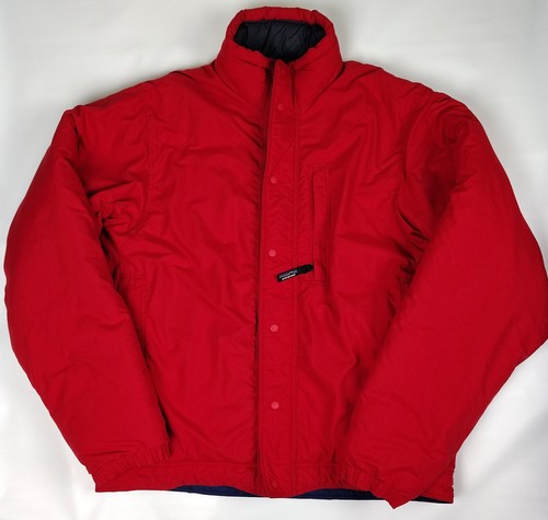Vintage Patagonia BTU Puffer Jacket Mens Size M Red 84950 - Picture 1 of 17