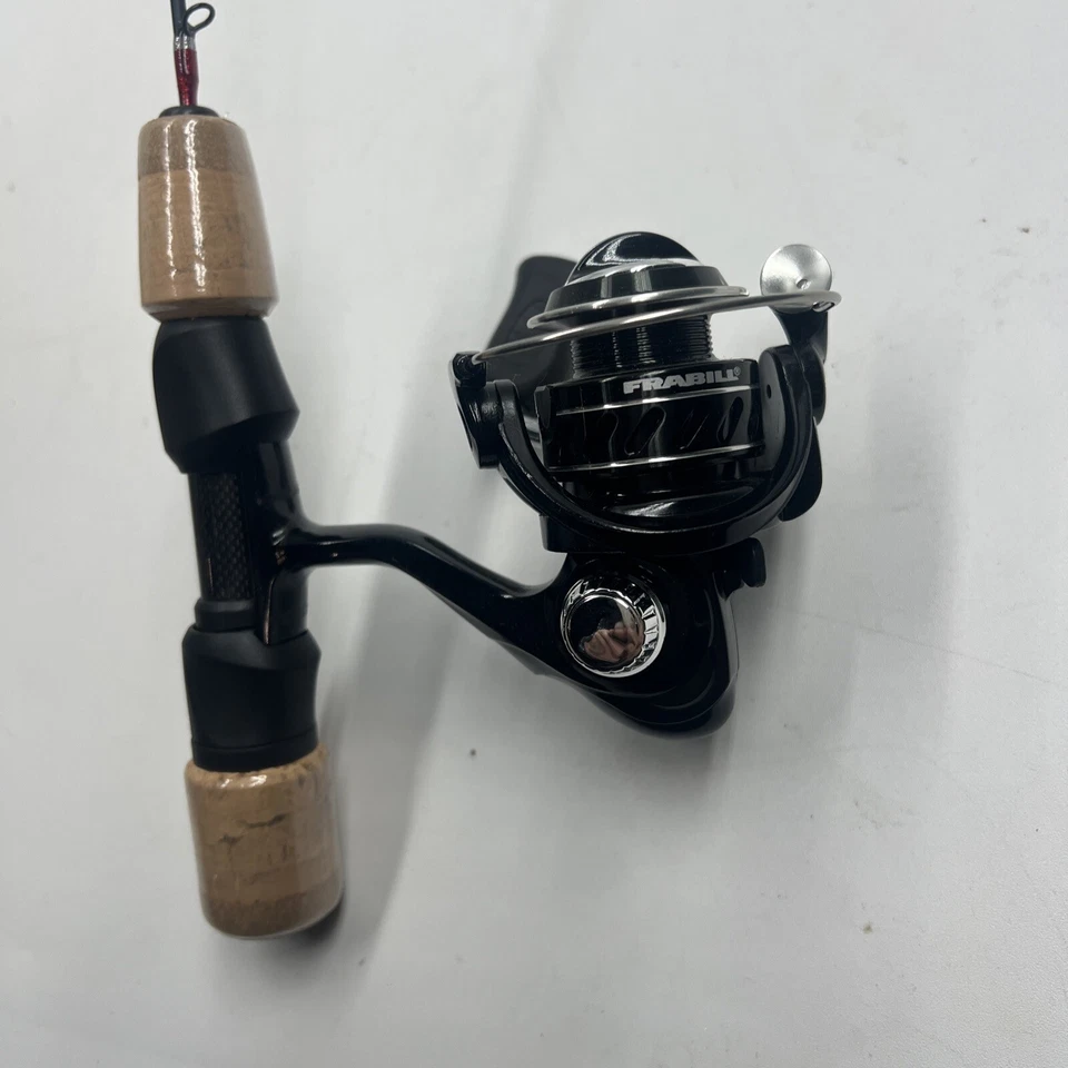 Frabill 25" Ultra Light Action, Spinning Ice Fishing Combo Bobber Tip - Image 2 of 4