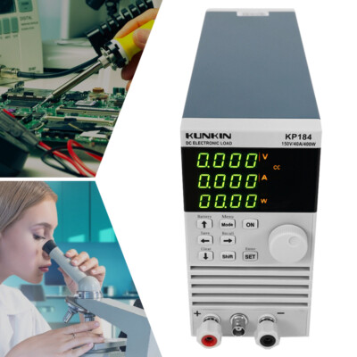 KP184 DC Elektronische Last Batterie Kapazität Tester RS485/232 400W 150V 40A