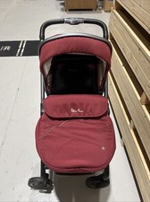 Silver cross reflex Buggy Red With Lascal Maxi Buggy Board suitable from Birth