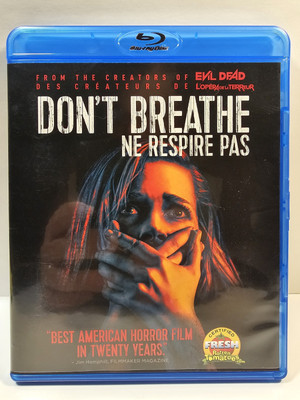 Dont Breathe (Blu-ray Disc, 2016, Canadian) Free Shipping. 