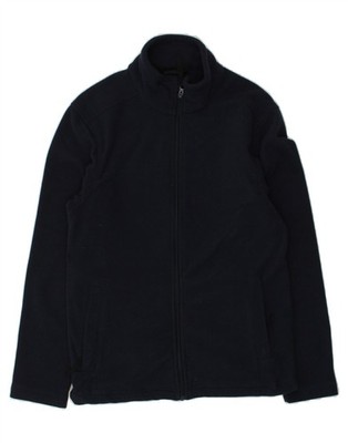 REGATTA Mens Fleece Jacket UK 36 Small Navy Blue Polyester BG34