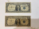 1957 Series A & B $1 Dollar Bill SILVER CERTIFICATE ~ BLUE SEAL NOTE — photo 1