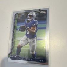 Topps Chrome - Kenneth Walker III Seattle Seahawks NFL Football Card