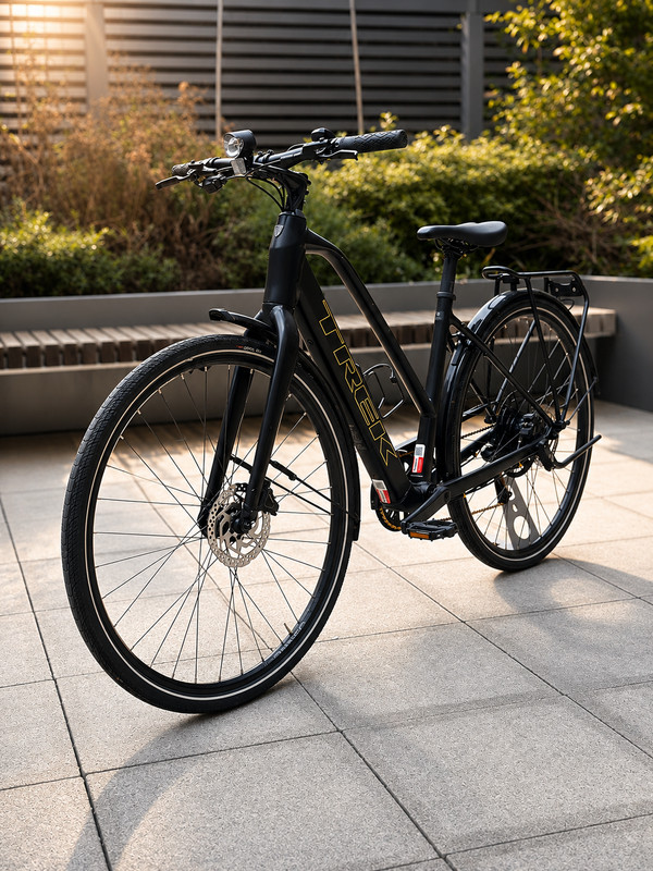 €L€CTRIC Trek FX+ 2 Stagger Hybrid Bike Large