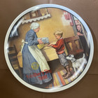 1986 Norman Rockwell Collector Plates Mother's Day Limited Edition