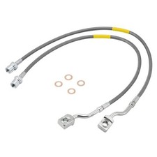 s, 2 PCS Stainless Steel Brake Line Kits Compatible with 89370 Front Brake Line