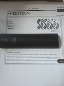 Nordstrom E-Gift Card $300