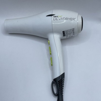 DevaCurl DevaDryer Hair Blow Dryer 1600W White Model #6250
