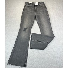 Forever 21 new with tags Bootcut Dress Jeans Women 28X32 High Rise distressed