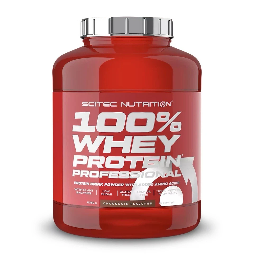 Protein 100 % Whey 2350g Scitec Nutrition Schokolade - Bild 1 von 1