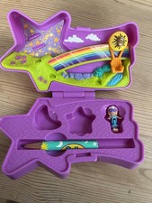 Bluebird Polly Pocket 1995 Shooting Star Pencil Set Rare