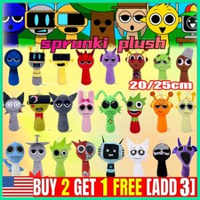 Sprunki Plush Toys Horror Game Sprunki Oren Wenda Plushies Toys Stuffed DoTL