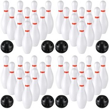 4 Pack 6.3 Inch Kids Bowling Set Indoor and Outdoor Games for Kid Includes 40 Pc