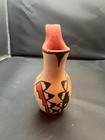 Vintage Native American Jemez Pottery Mini Wedding Vase J Chavez — photo 4