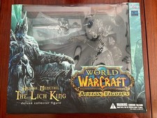 World of Warcraft Lich King Arthas DC Unlimited Figure Statue w/ Box Complete