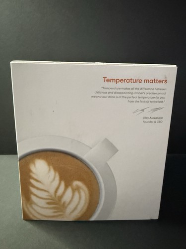 Ember Temperature Control Smart Mug² 10oz White, Coffee/Tea, Use with Smartphone - Picture 10 of 14