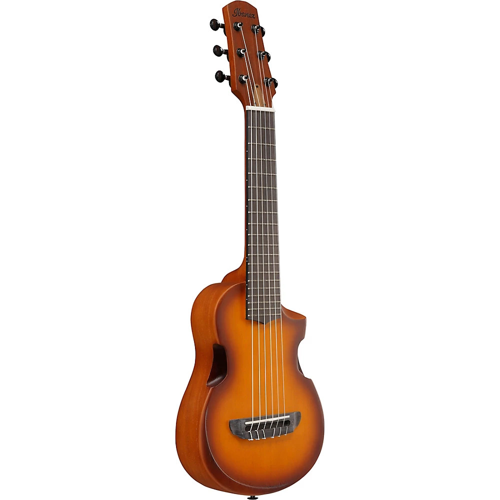 Ibanez AUP10N Нейло 6-струнная акустическая гитара-пикколо светло-коричневого цвета Sunburst 36990₽