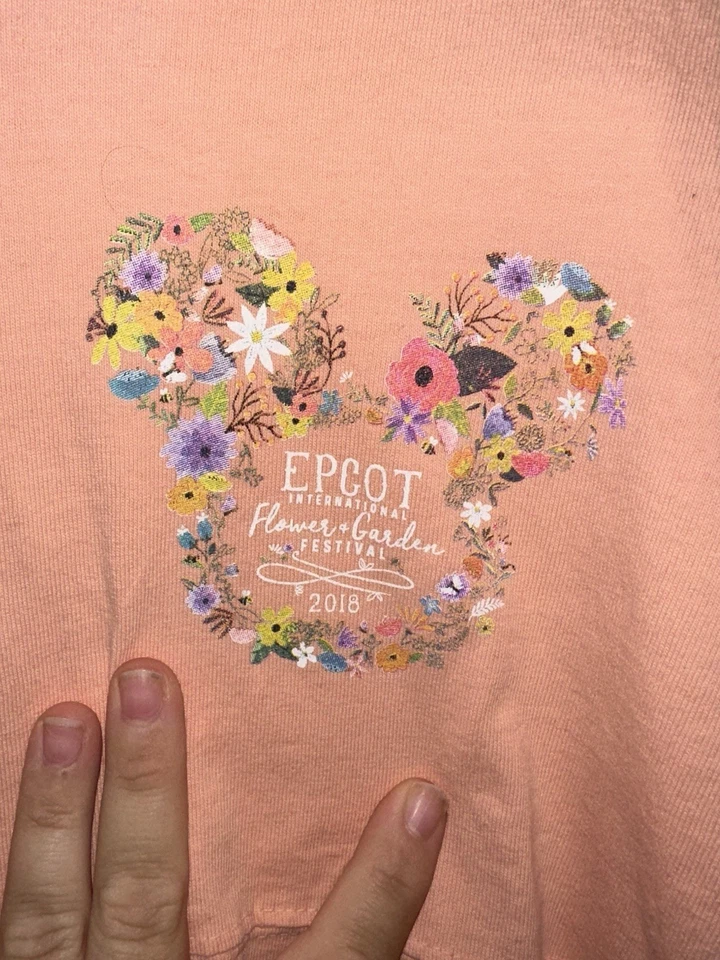 Camiseta Disney World Spirit 2018 EPCOT Festival de Flores y Jardines Belleza Natural Foto 4 de 4