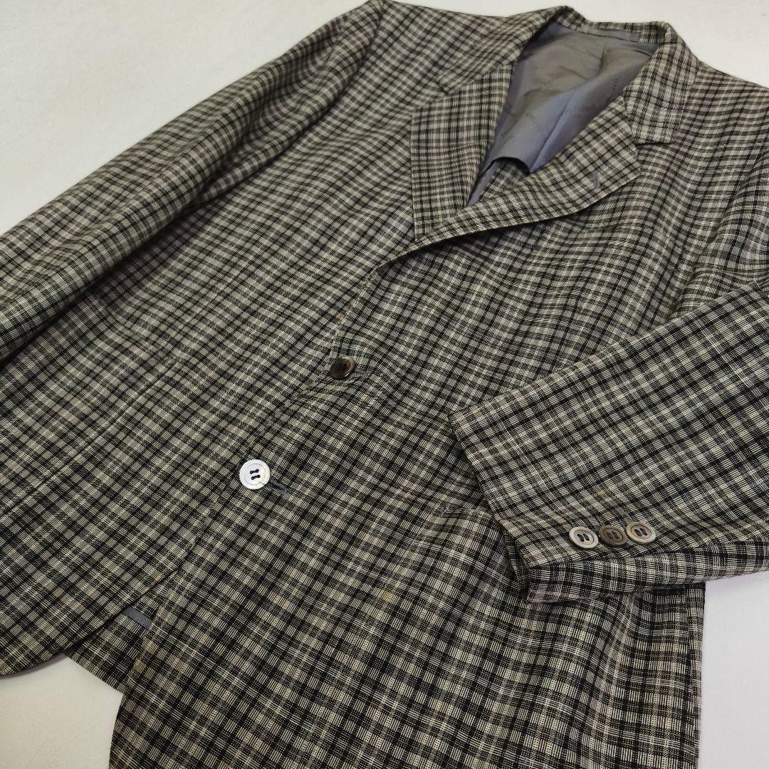 Pierre Balmain Check Pattern Tailored Jacket M Sp… - image 4