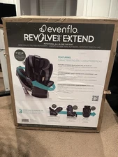 Evenflo Revolve360 Extend All-in-One Rotational Car Seat with Quick Clean Cover