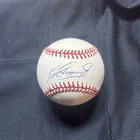 Ken Griffey Jr. Autographed Baseball with ball case No COA