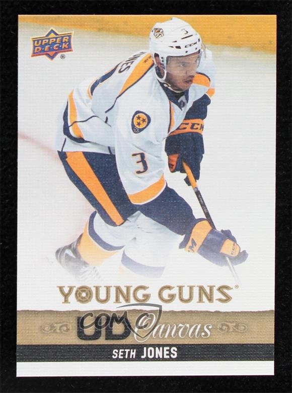 2013-14 Upper Deck UD Canvas Young Guns Seth Jones #C108 07pu