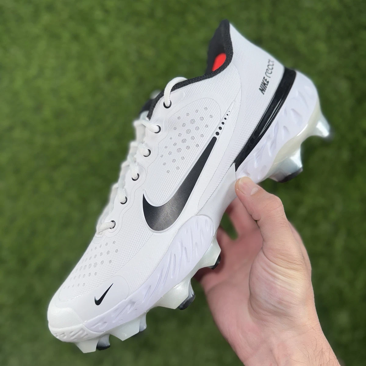 Las mejores ofertas en Nike Alpha Huarache Elite 3 Low White Black