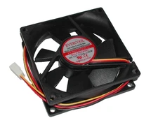 Evercool 80mm x 25mm 12V EC8025H12CA High Speed Computer Case 3-Pin Fan