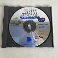 Math Blaster In Search Of Spot PC MAC CD alien problems fractions division game