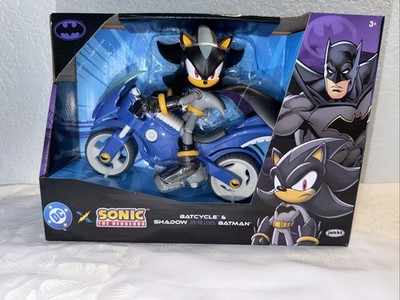 Sonic The Hedgehog Shadow Batman Batcycle DC Comics Sealed New Action Figure