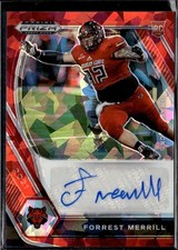 Forrest Merrill Panini Prizm Auto Autograph