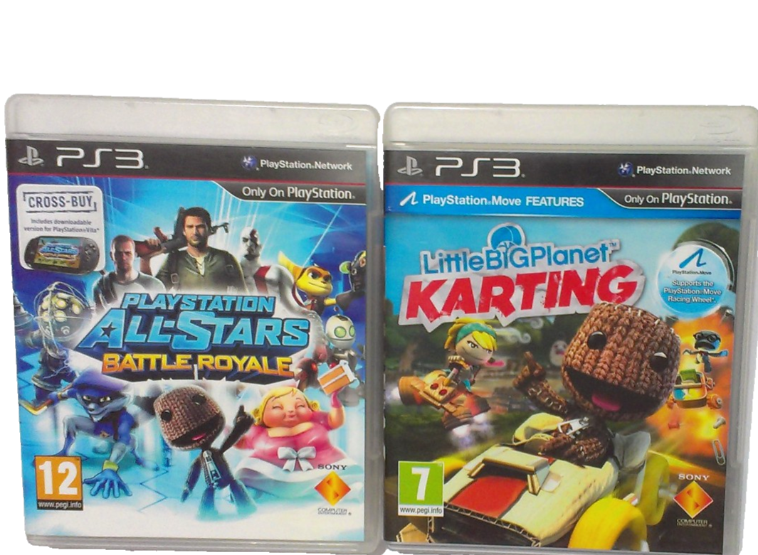 PlayStation All-Stars Battle Royale & LittleBigPlanet KARTING (SONY PS3, 2012)