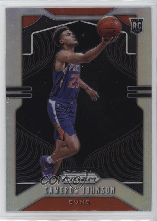 2019-20 Panini Prizm Rookie Silver Prizm Cameron Johnson #257 1l42