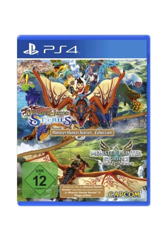 PS4 Monster Hunter Stories Collection Paquete de Juego 2 en 1 | Aventura RPG NUEVO