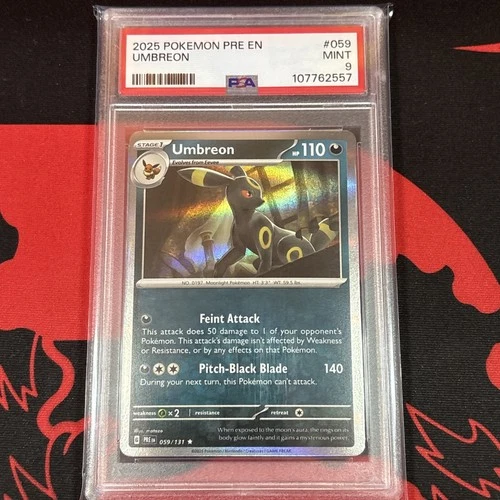 PSA 9 UMBREON 059/131 Prismatic Evolutions Holo