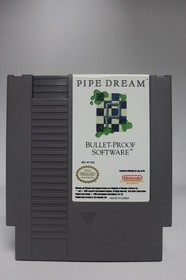 Pipe Dream NES 3 Screw Complete in Box CIB Manual Sleeve Foam Insert Tested