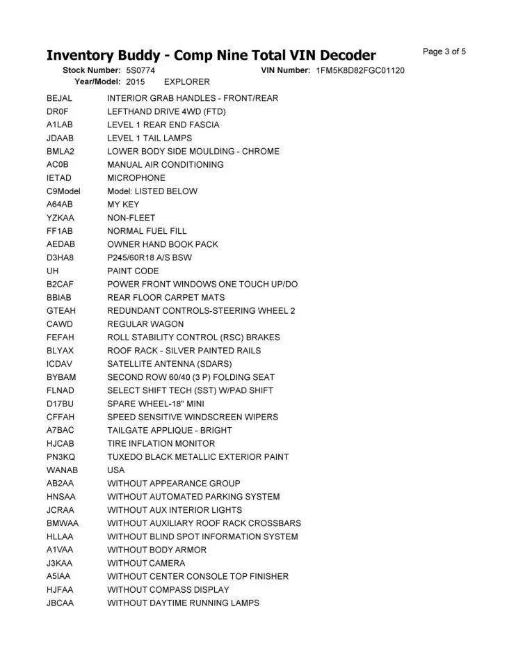 Carrier Rear Fits 10-19 TAURUS 6563063 - Image 3 of 4